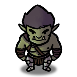 Half Orc Barbarian