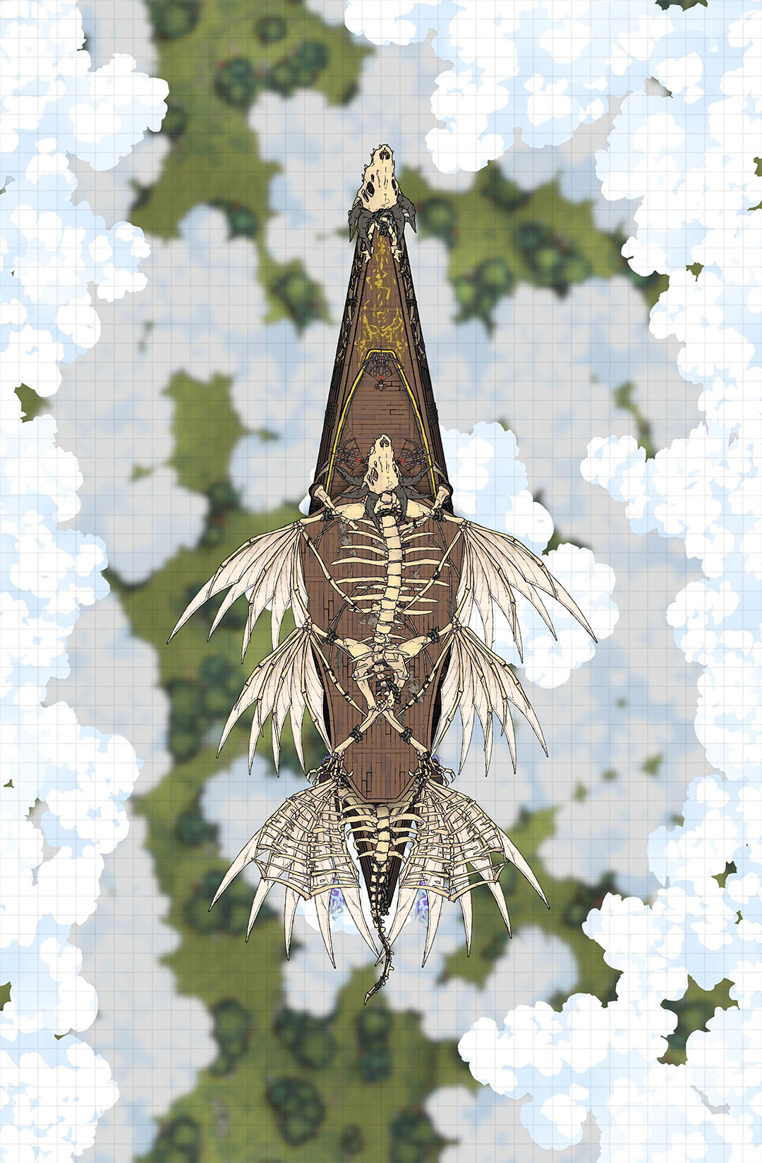 The Dragon Hunting Airship by Uchideshi | 2-Minute Tabletop