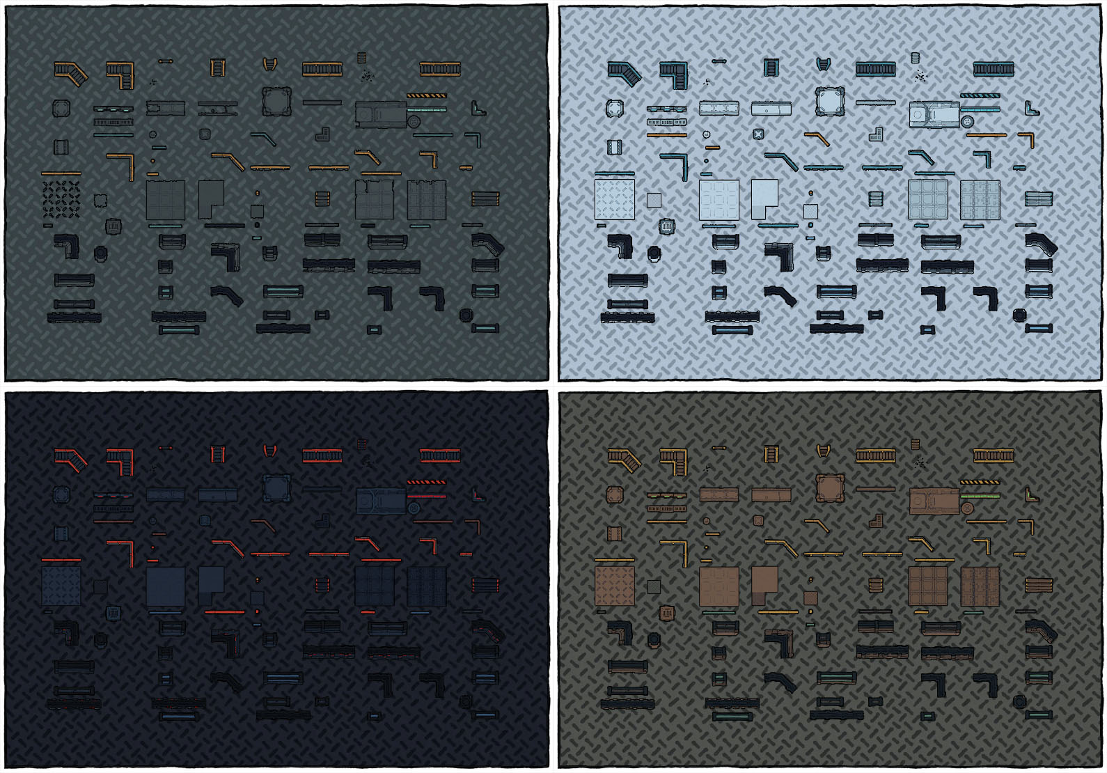 The Sci-Fi Building Assets Pack | X Maps | X Assets