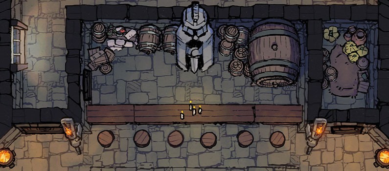 The DWARVEN TAVERN Battle Map | 2-Minute Tabletop