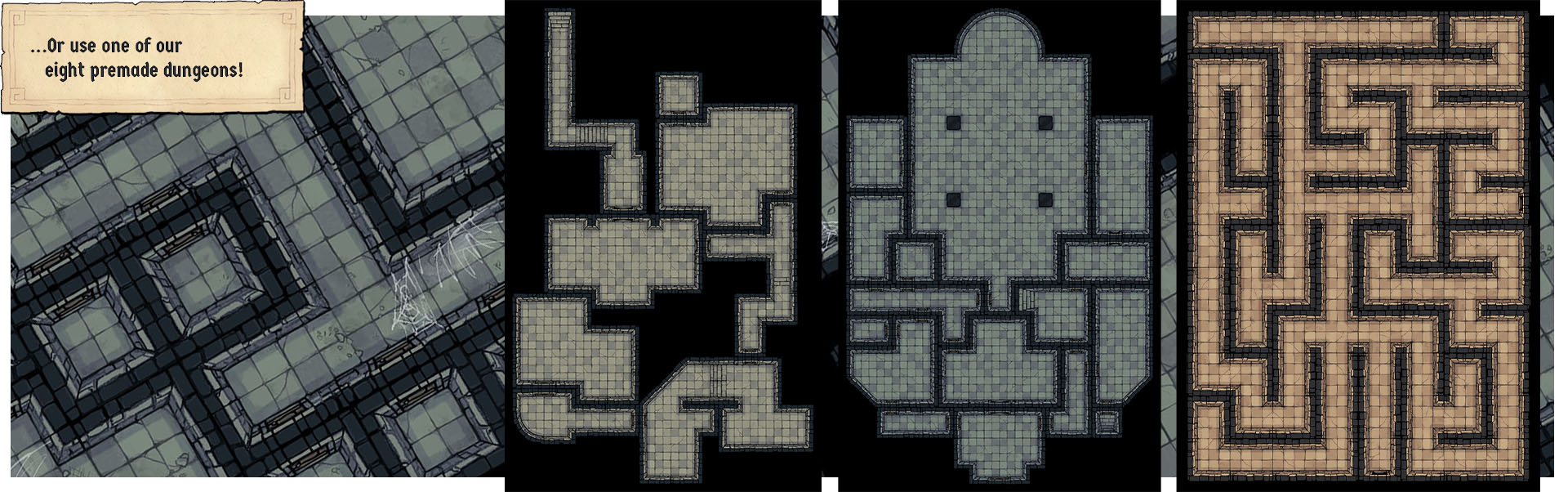 Premade battle maps preview